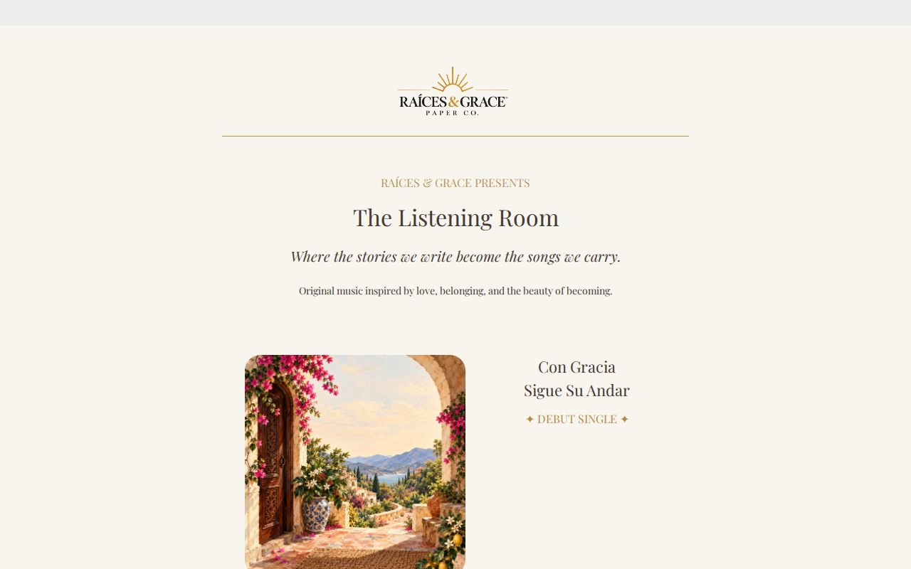 R & G Listening Room